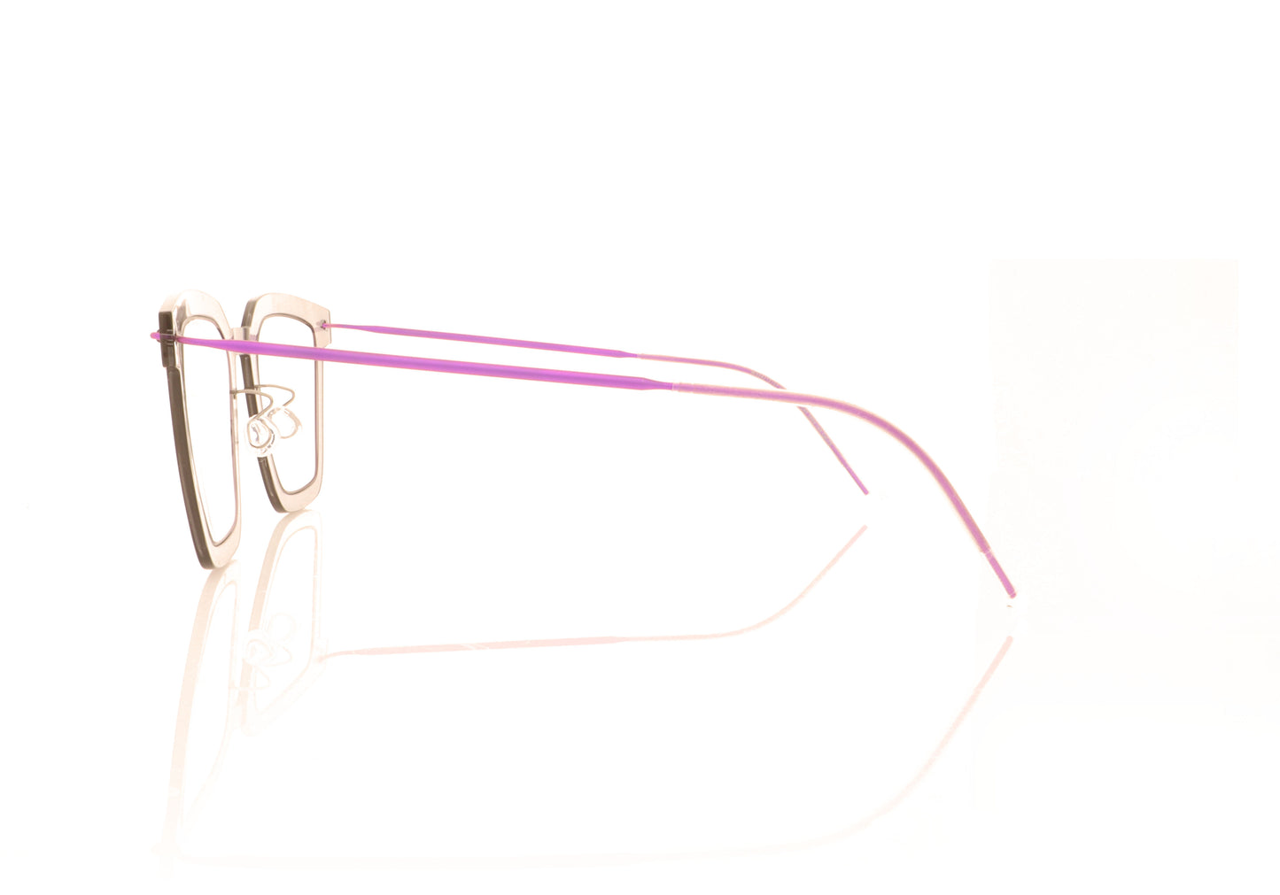 Lindberg n.o.w 6585 C07 Grey Glasses - Side