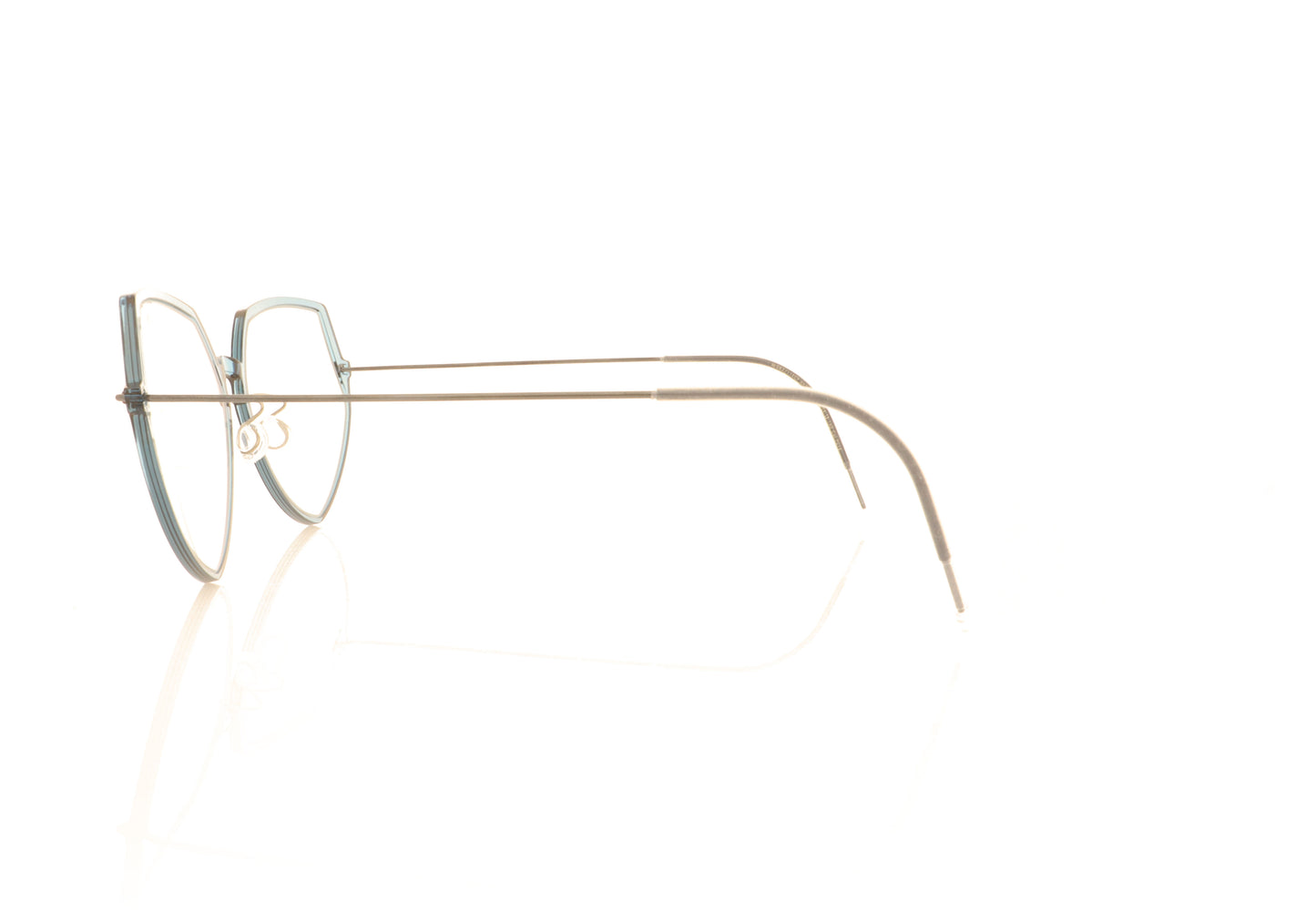 Lindberg n.o.w 6624 C08 Blue Glasses - Side