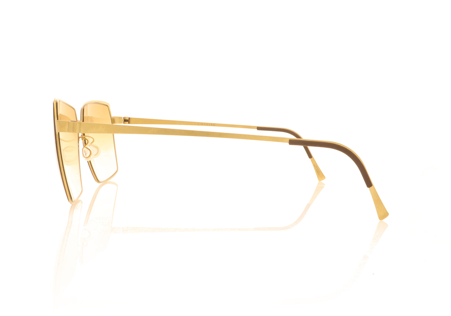Lindberg Sun 8907 GT Gold Sunglasses - Side