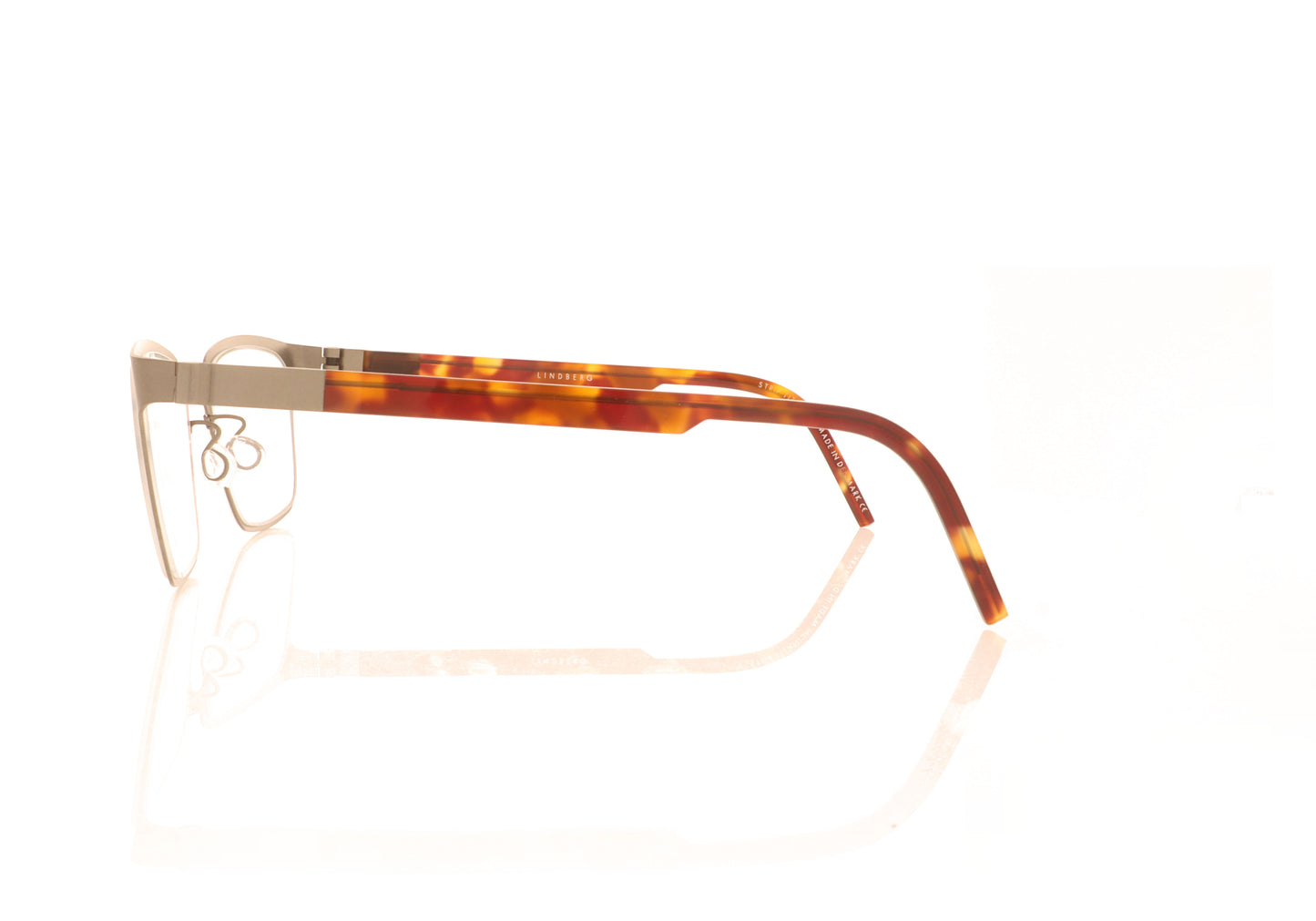 Lindberg Strip 9627 10 K25 Grey Glasses - Side