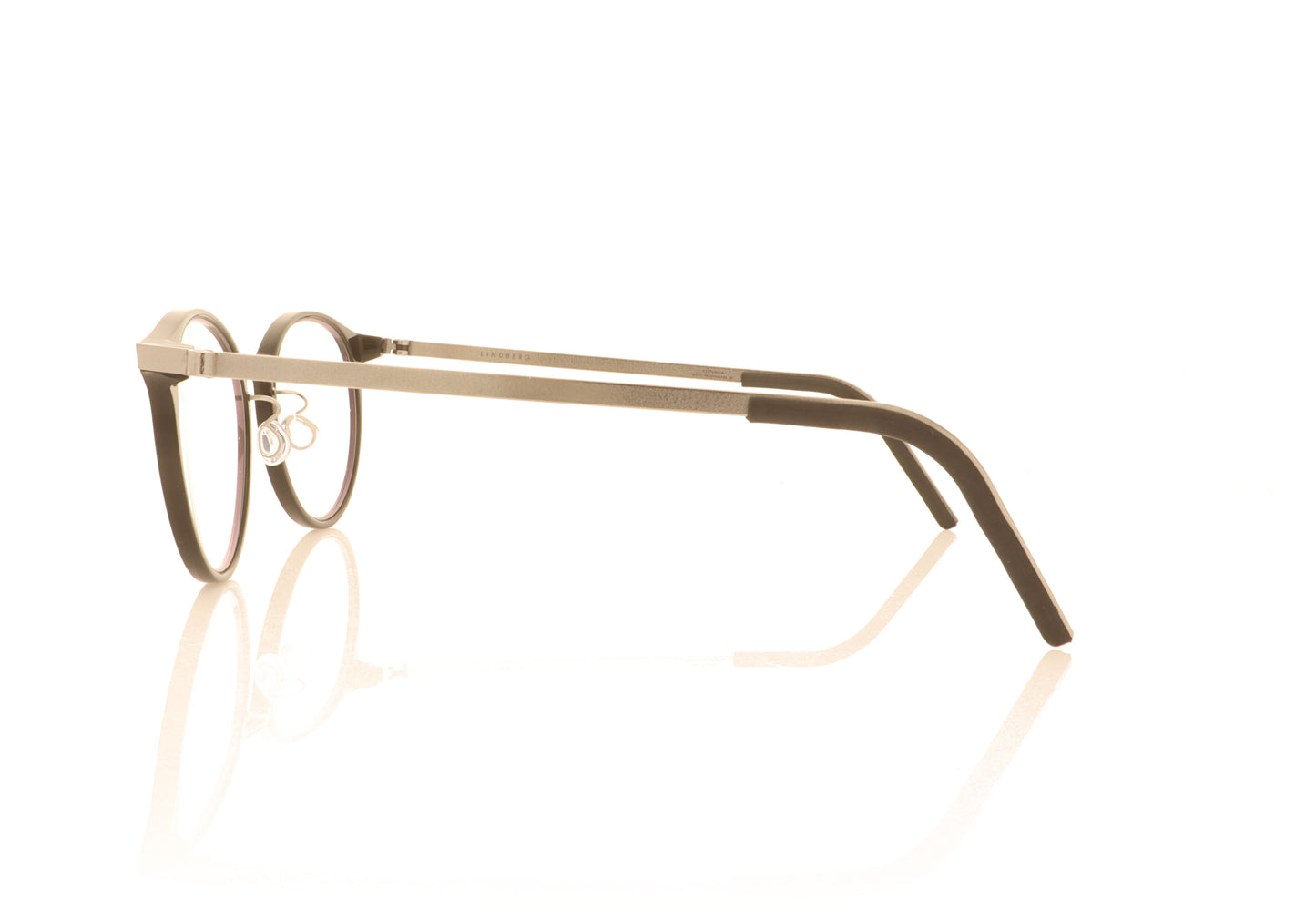 Lindberg 1180 AK27 Black Glasses - Side