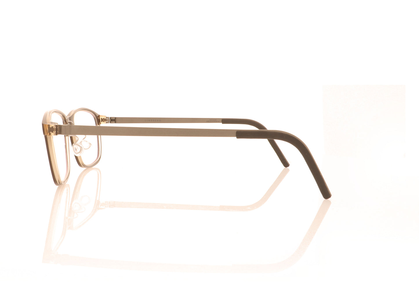 Lindberg 1501 AD70 Brown Glasses - Side