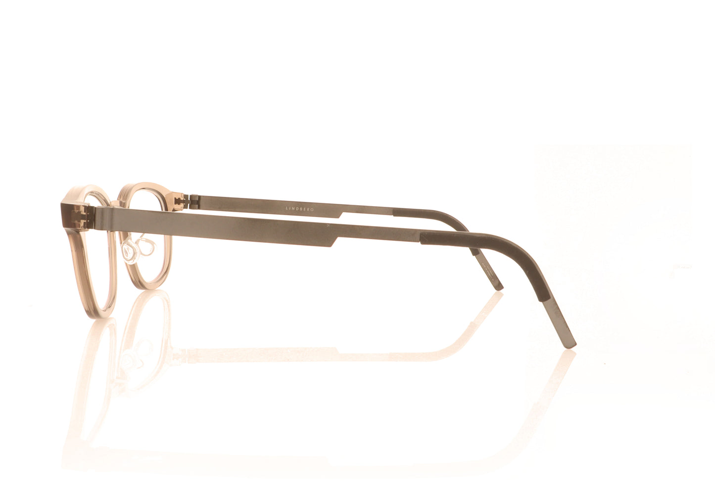 Lindberg 1507 AK10 U9 Grey Glasses - Side