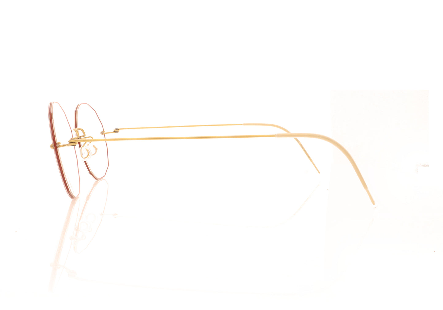 Lindberg Spirit 2324 Basic PGT GC92 Gold Glasses - Side