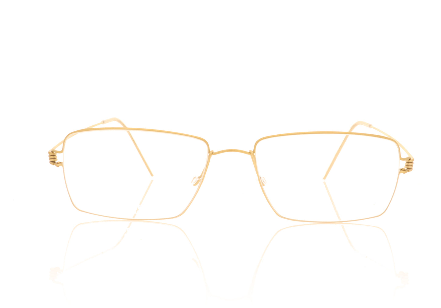 Lindberg Air Rim Nikolaj GT Gold Glasses - Front
