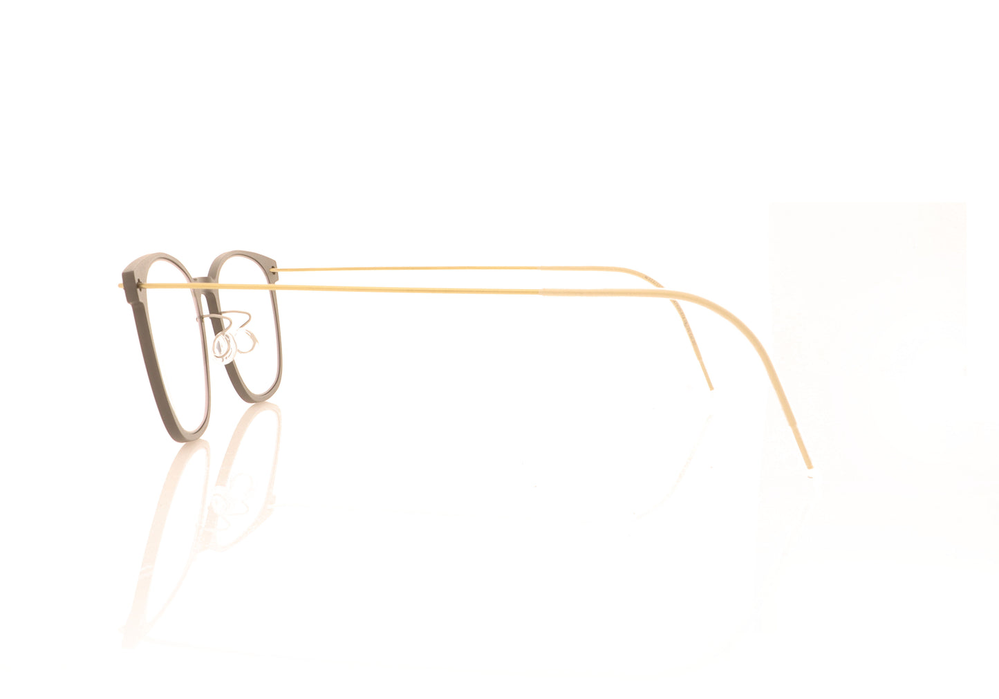 Lindberg 6609 D15 Black Glasses - Side