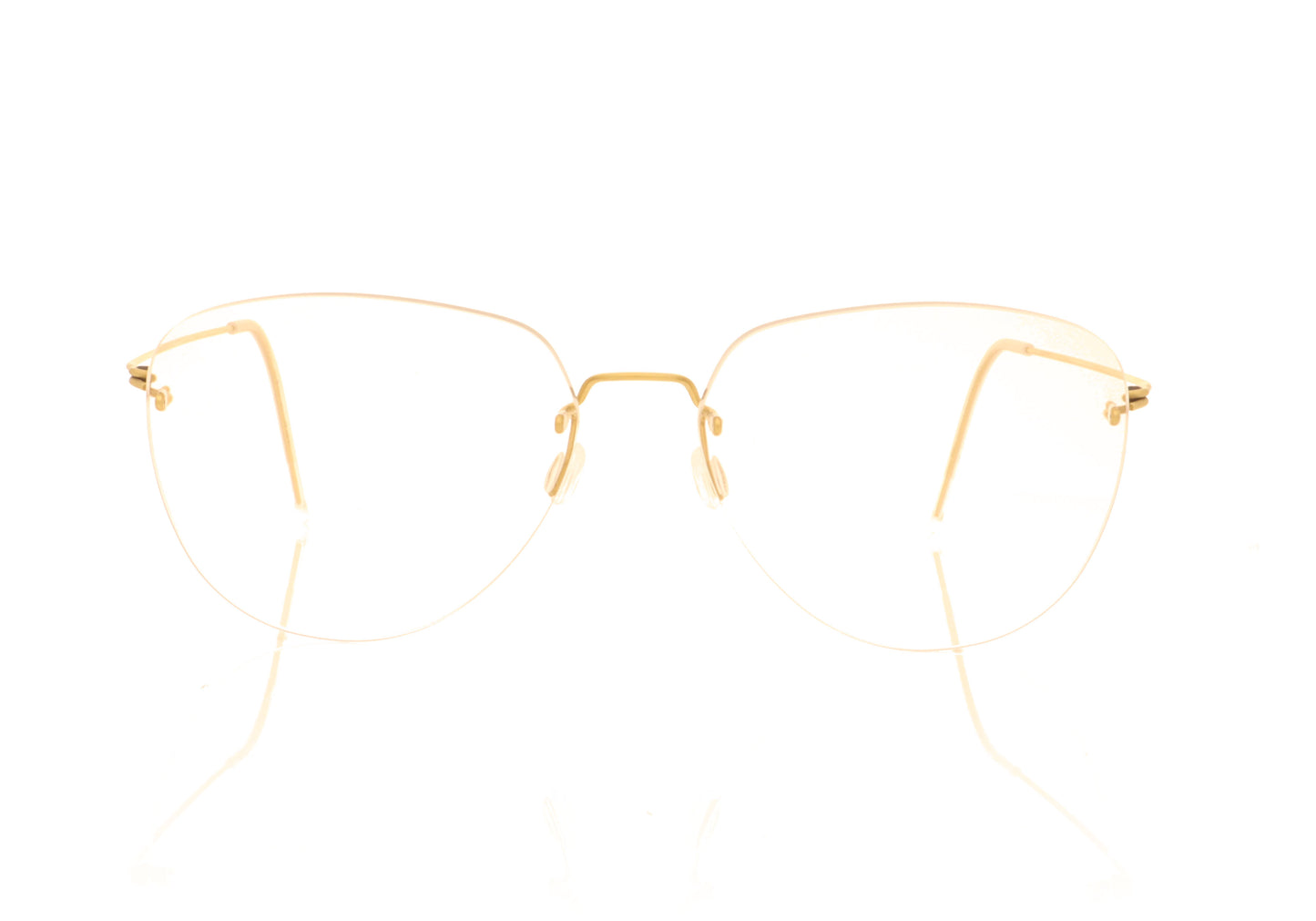 Lindberg 2465 GT Gold Glasses - Front