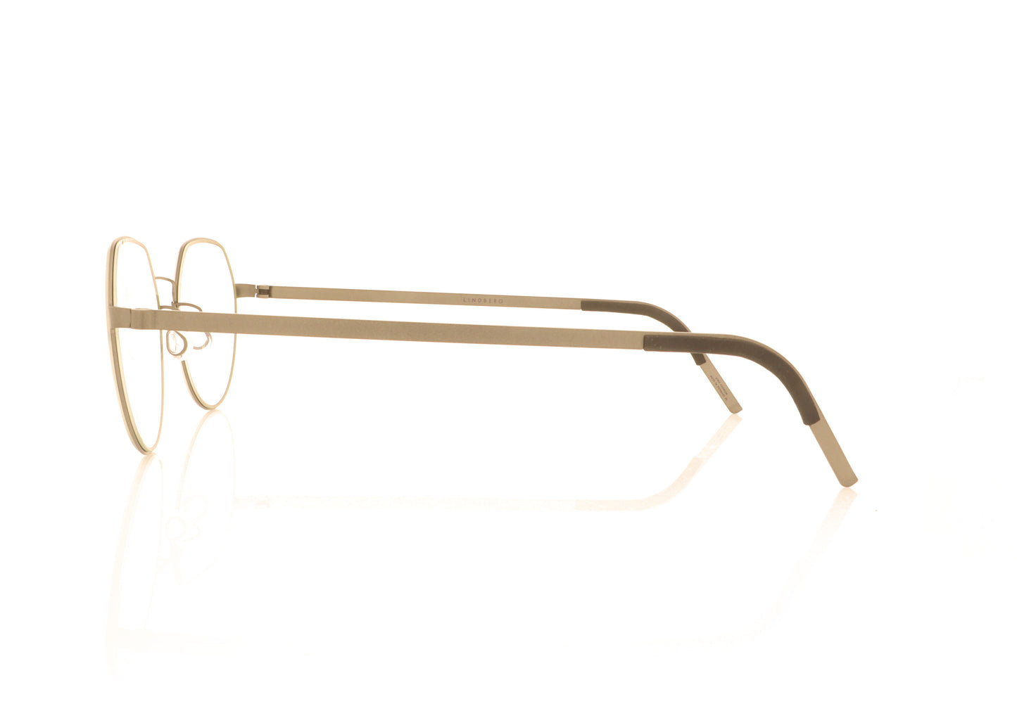 Lindberg 9630 10 T415 Gunmetal Glasses - Side