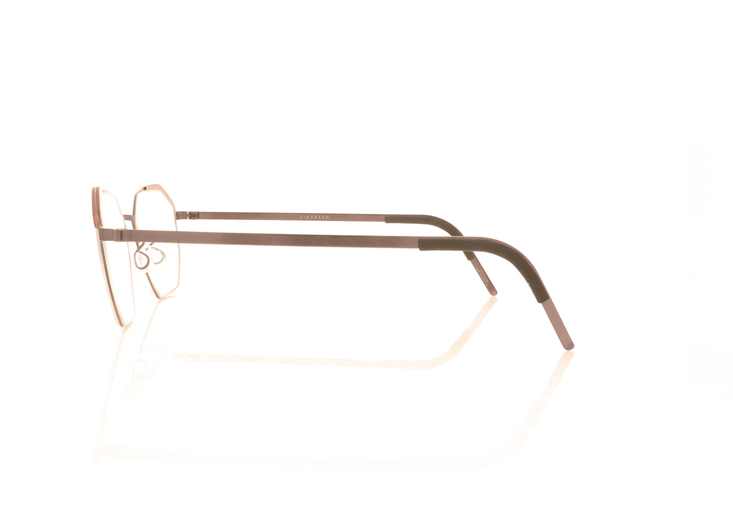 Lindberg 9854 T30 PU14 K260 Gunmetal Glasses - Side