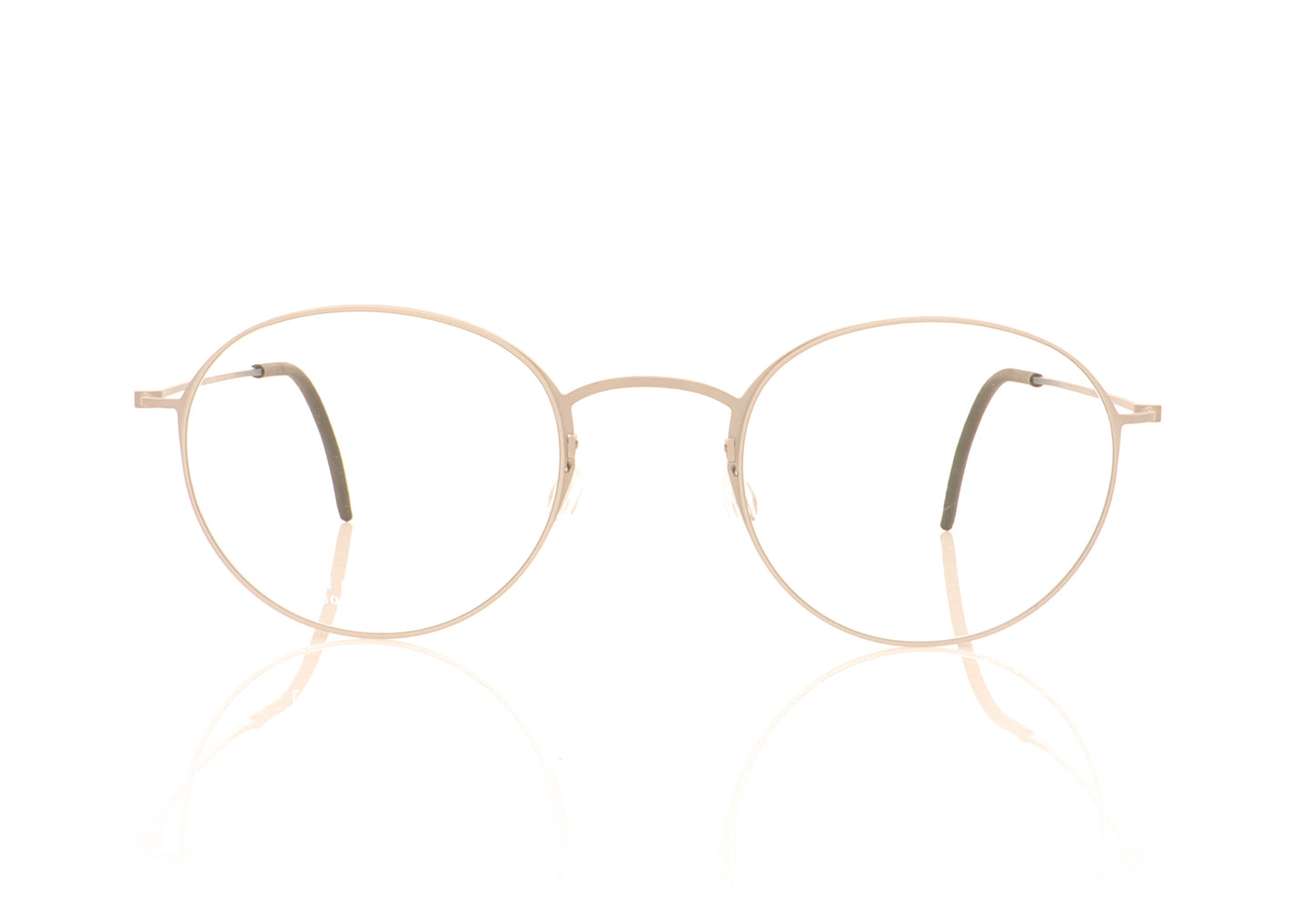 Lindberg 5504 05 U13 GR72 Silver Glasses - Front