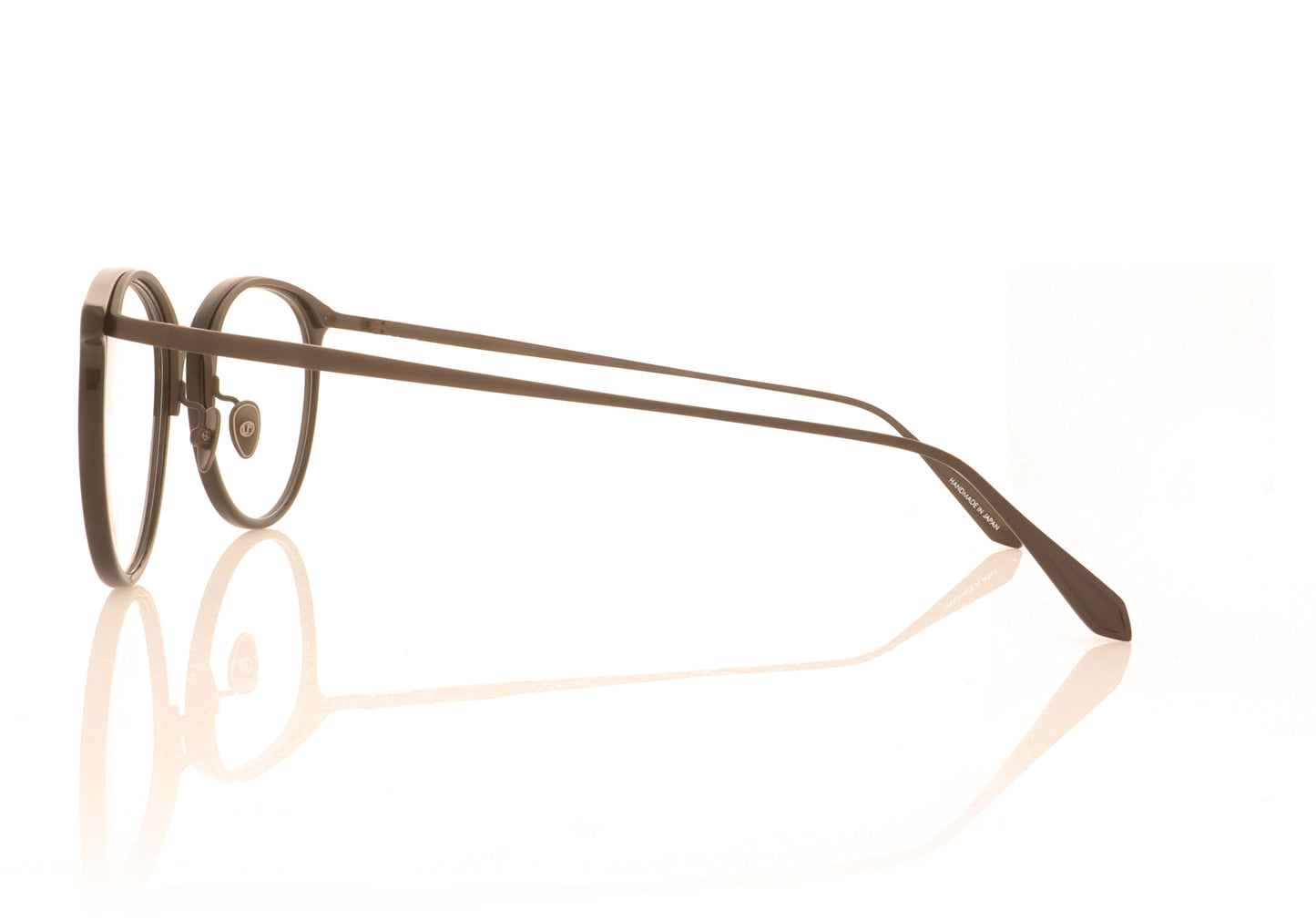 Linda Farrow Calthorpe C82 Black Glasses - Side