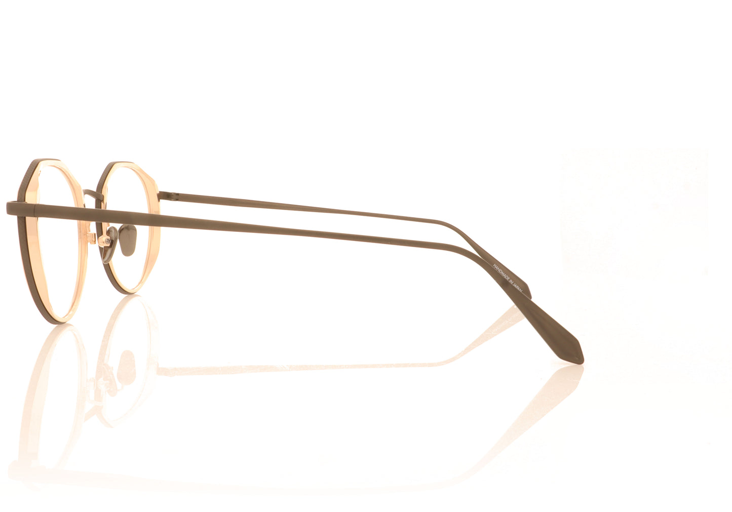 Linda Farrow Cesar C6 Gunmetal Glasses - Side