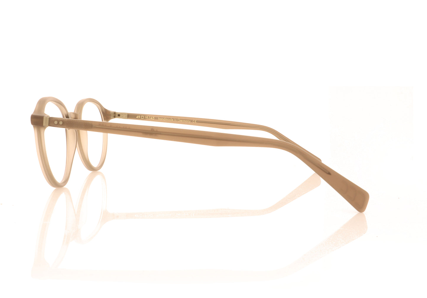 Lunor LU457 30M Brown Glasses - Side