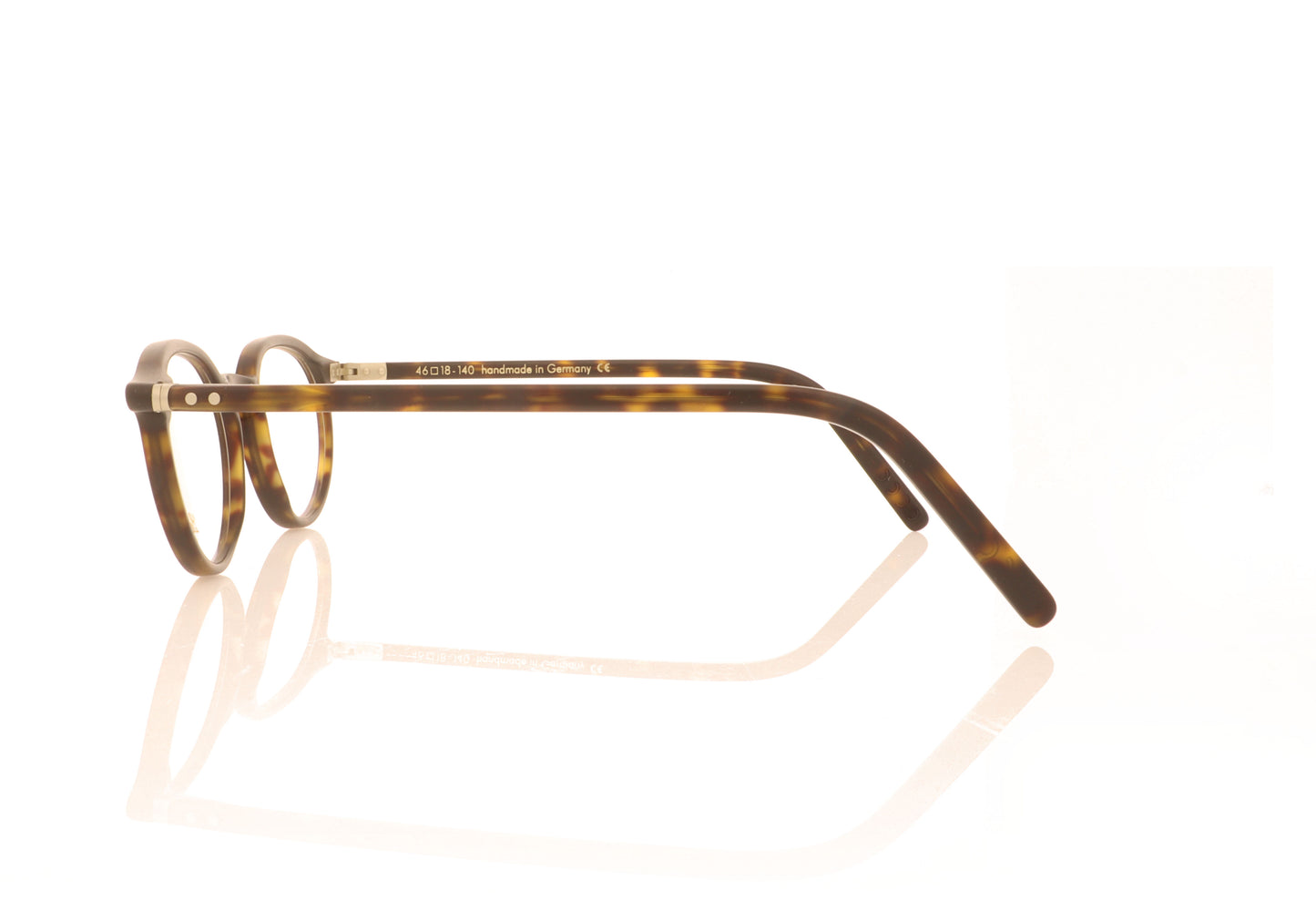 Lunor LU215 02M Tortoise Glasses - Side