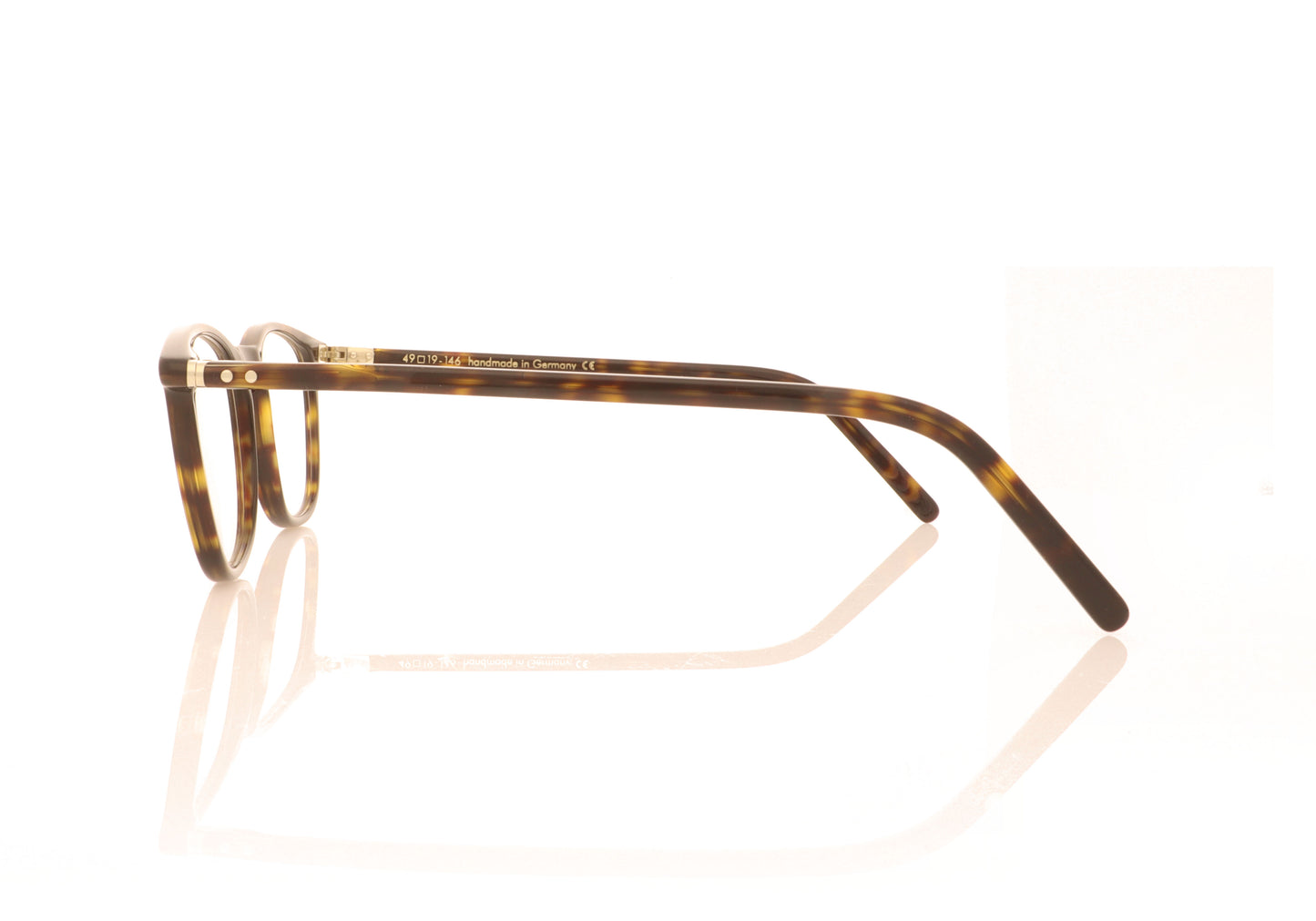Lunor LU234 02 Tortoise Glasses - Side