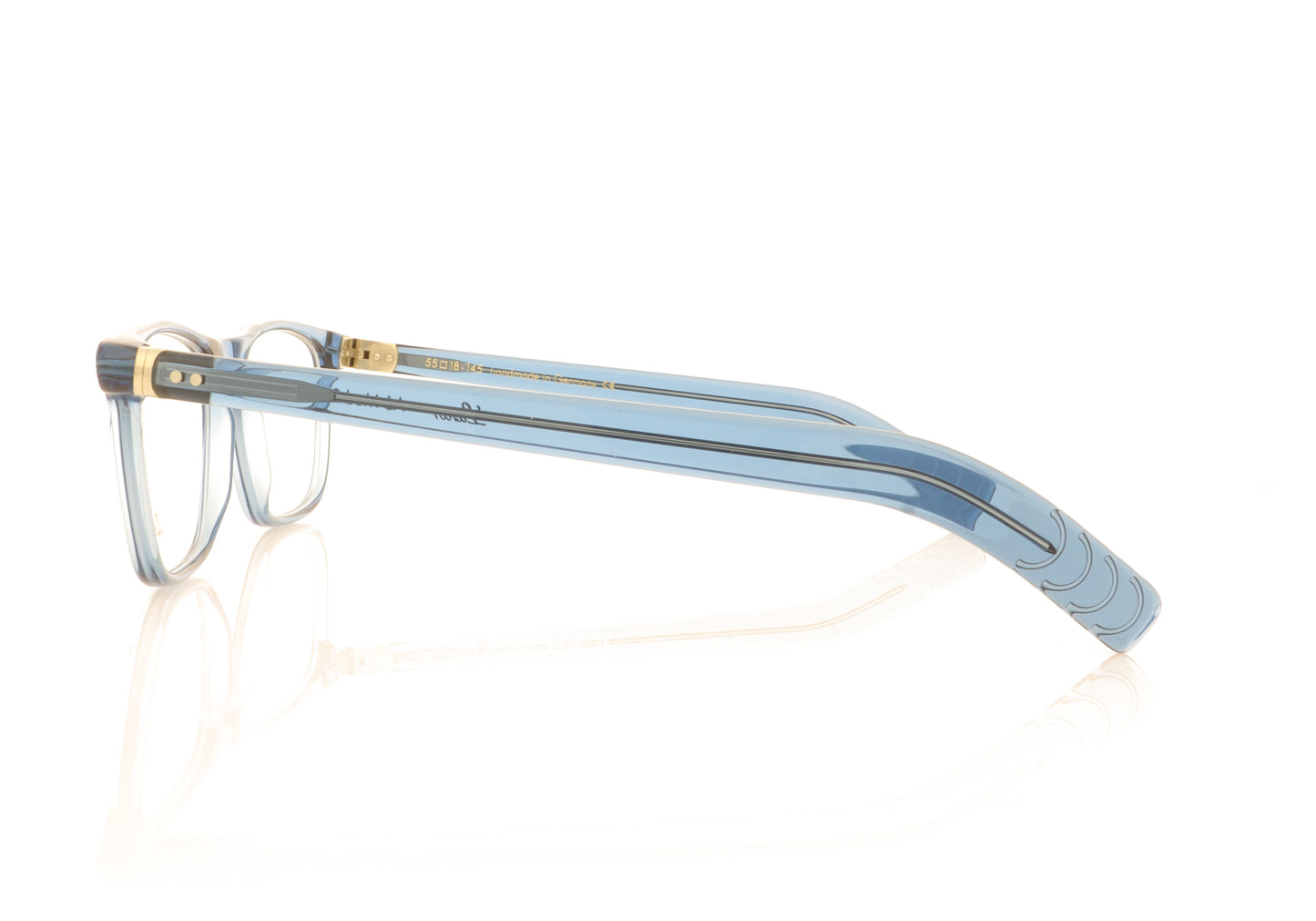 Lunor LU256 42 Blue Glasses - Side