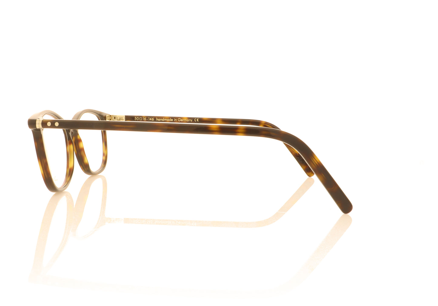 Lunor LU603 2 Tortoise Glasses - Side