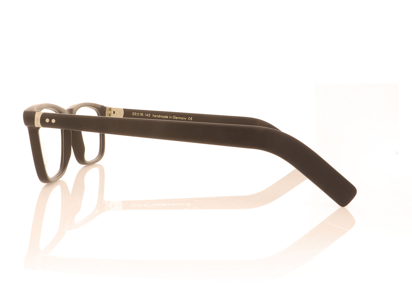 Lunor LU250 Lunor LU 252 01M Matt Black Glasses - Side