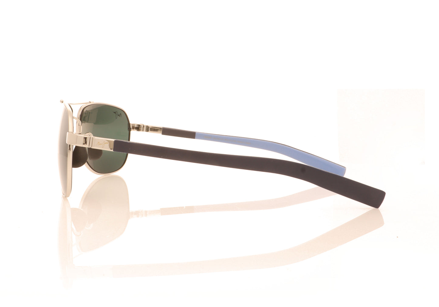 Maui Jim Guardrails 17 Silver Sunglasses - Side
