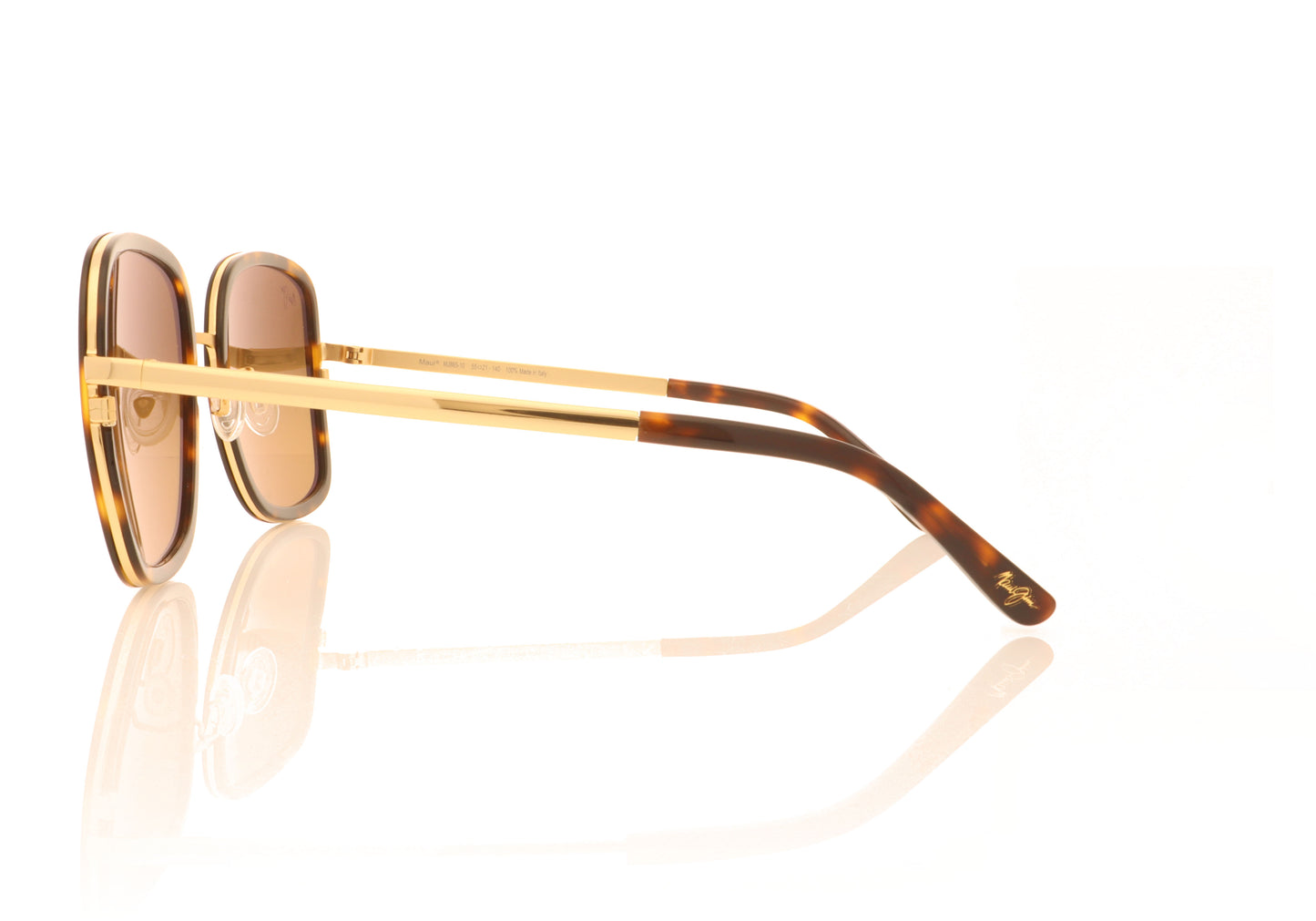 Maui Jim Pua 10 Tortoise Sunglasses - Side