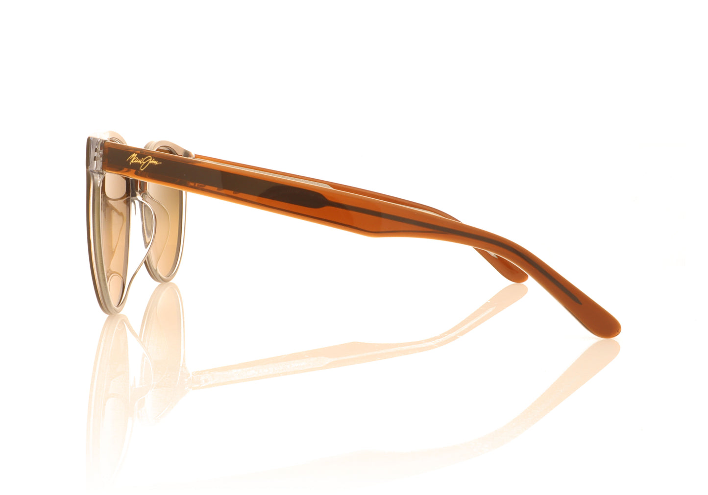 Maui Jim Mehana 10 Rootbeer Sunglasses - Side