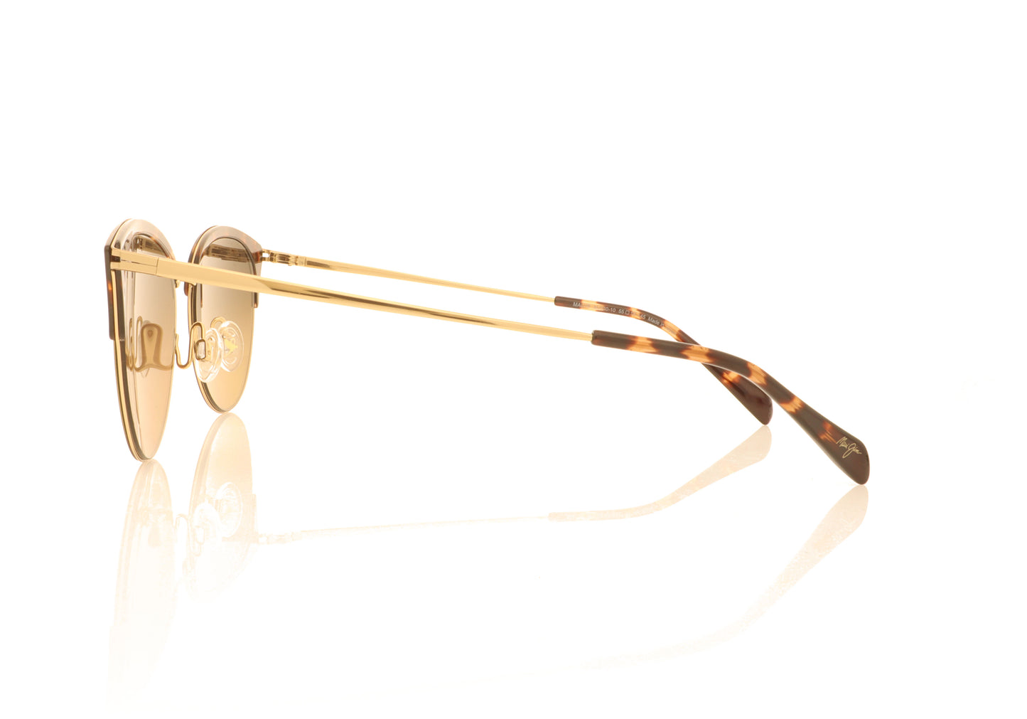 Maui Jim Olili MJ330 10 Tortoise Sunglasses - Side