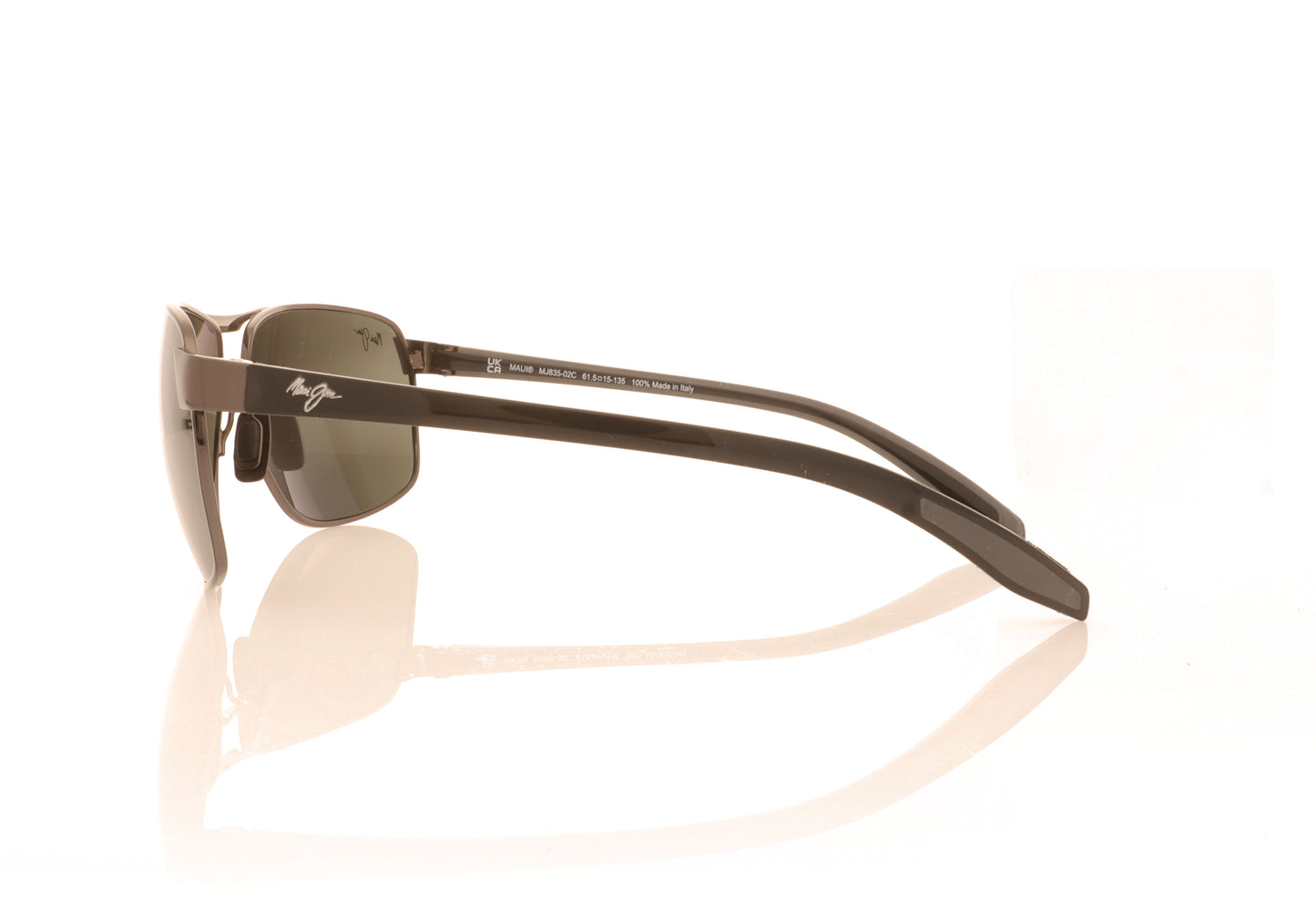 Maui Jim MJ835 The Bird 02C Gunmetal Sunglasses - Side