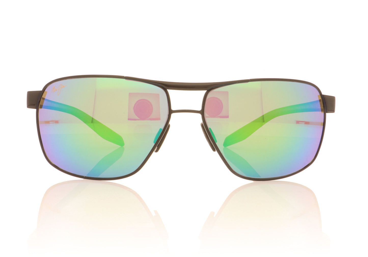 Maui Jim MJ835 The Bird 15B Black Sunglasses - Front