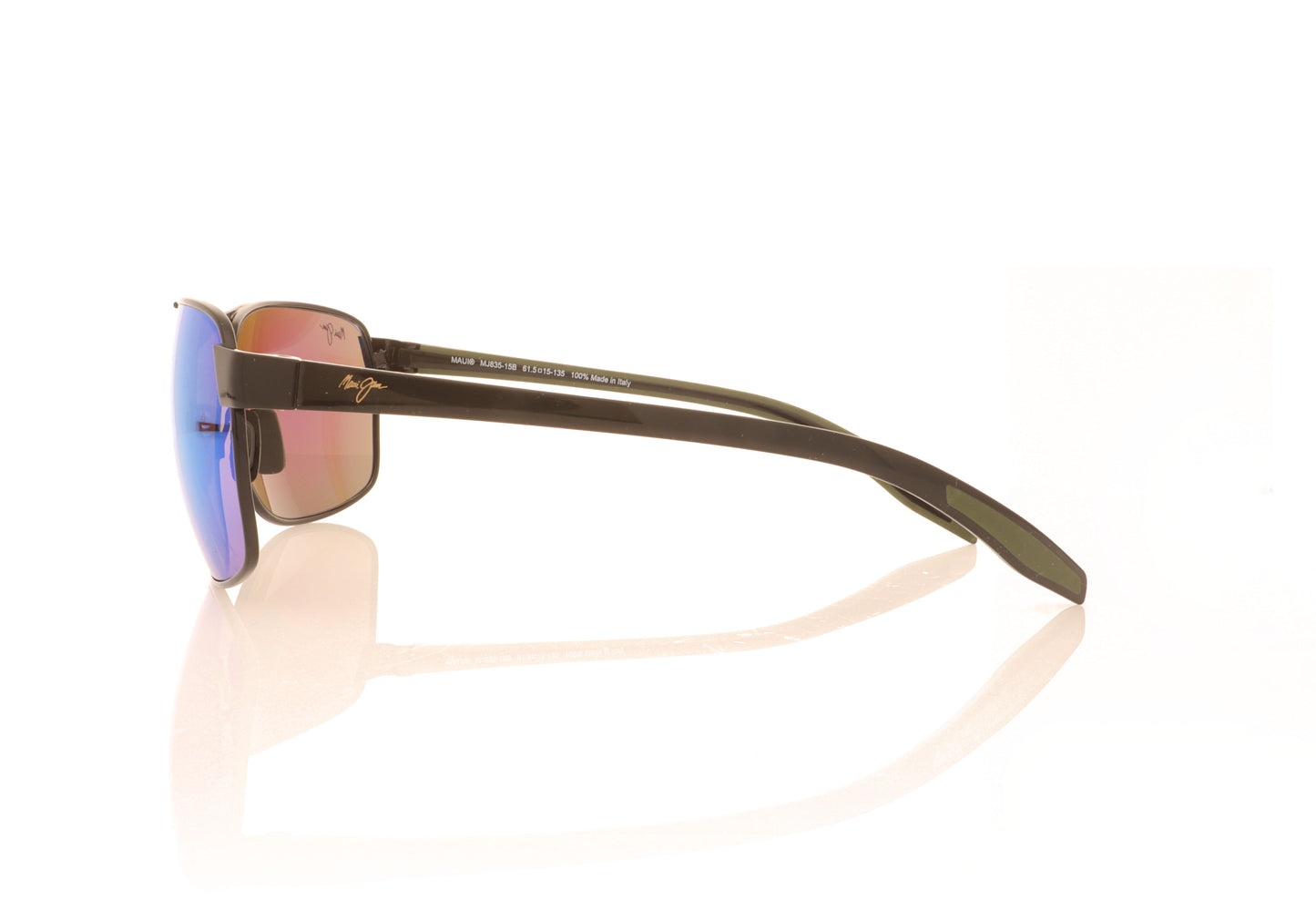 Maui Jim MJ835 The Bird 15B Black Sunglasses - Side