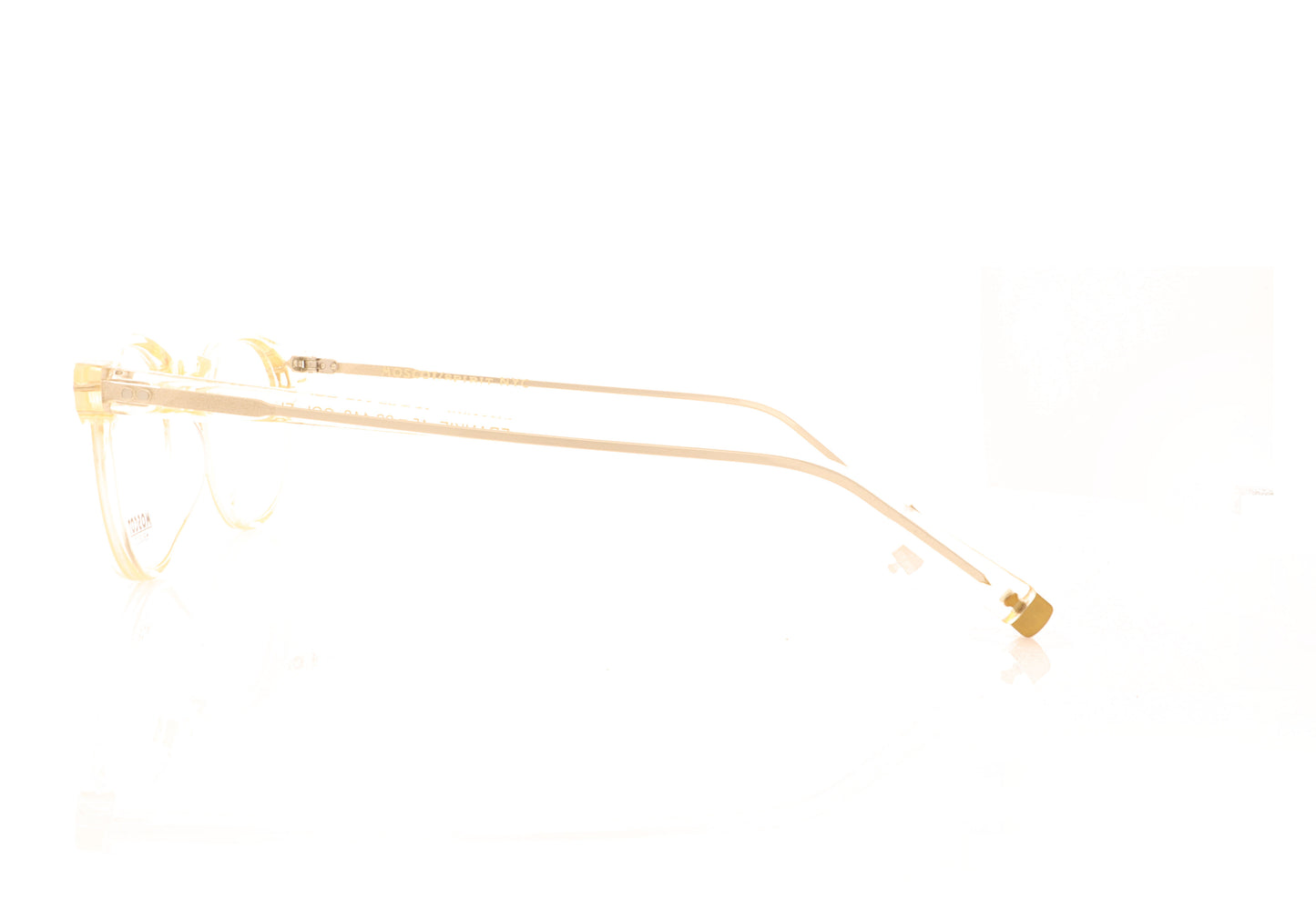 Moscot Frankie Flesh Flesh Glasses - Side