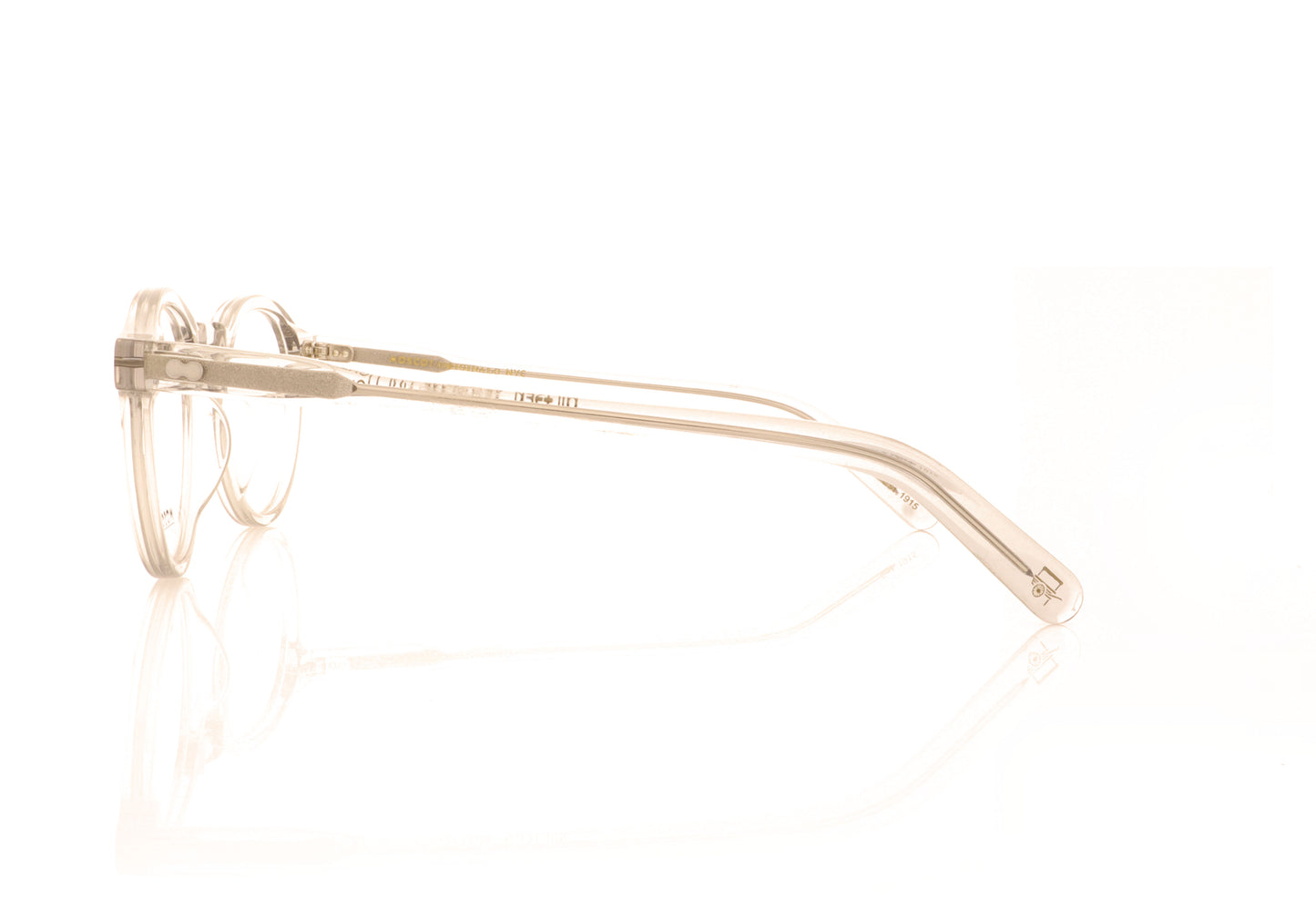 Moscot Miltzen Light Grey Light Grey Glasses - Side