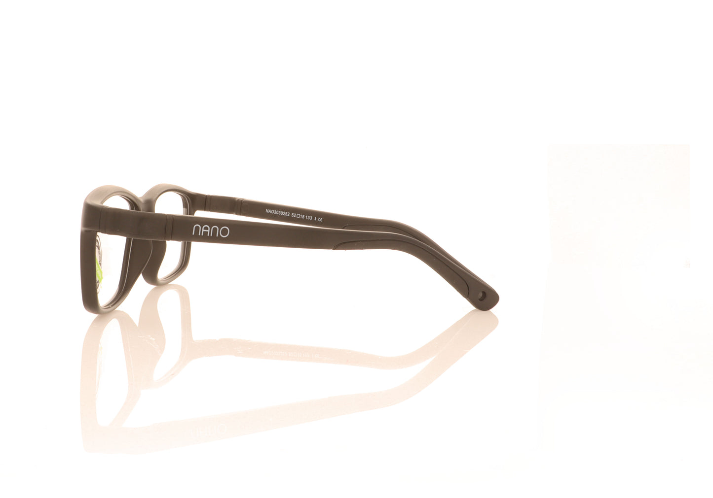 NanoVista Fangame NAO3030252 Black Glasses - Side