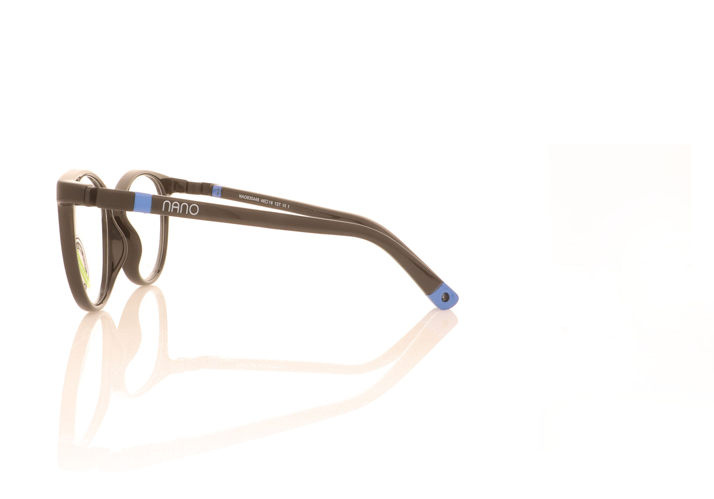 NanoVista Glitch NAO830446 Black Glasses - Side