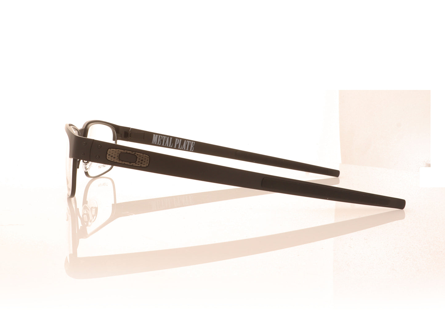 Oakley Metal Plate 503811 Satin Black Glasses - Side