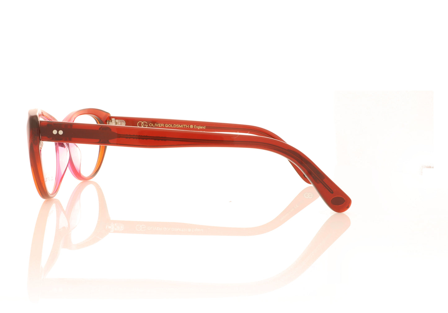 Oliver Goldsmith EDEL OL1035-01 02 Pink Glasses - Side