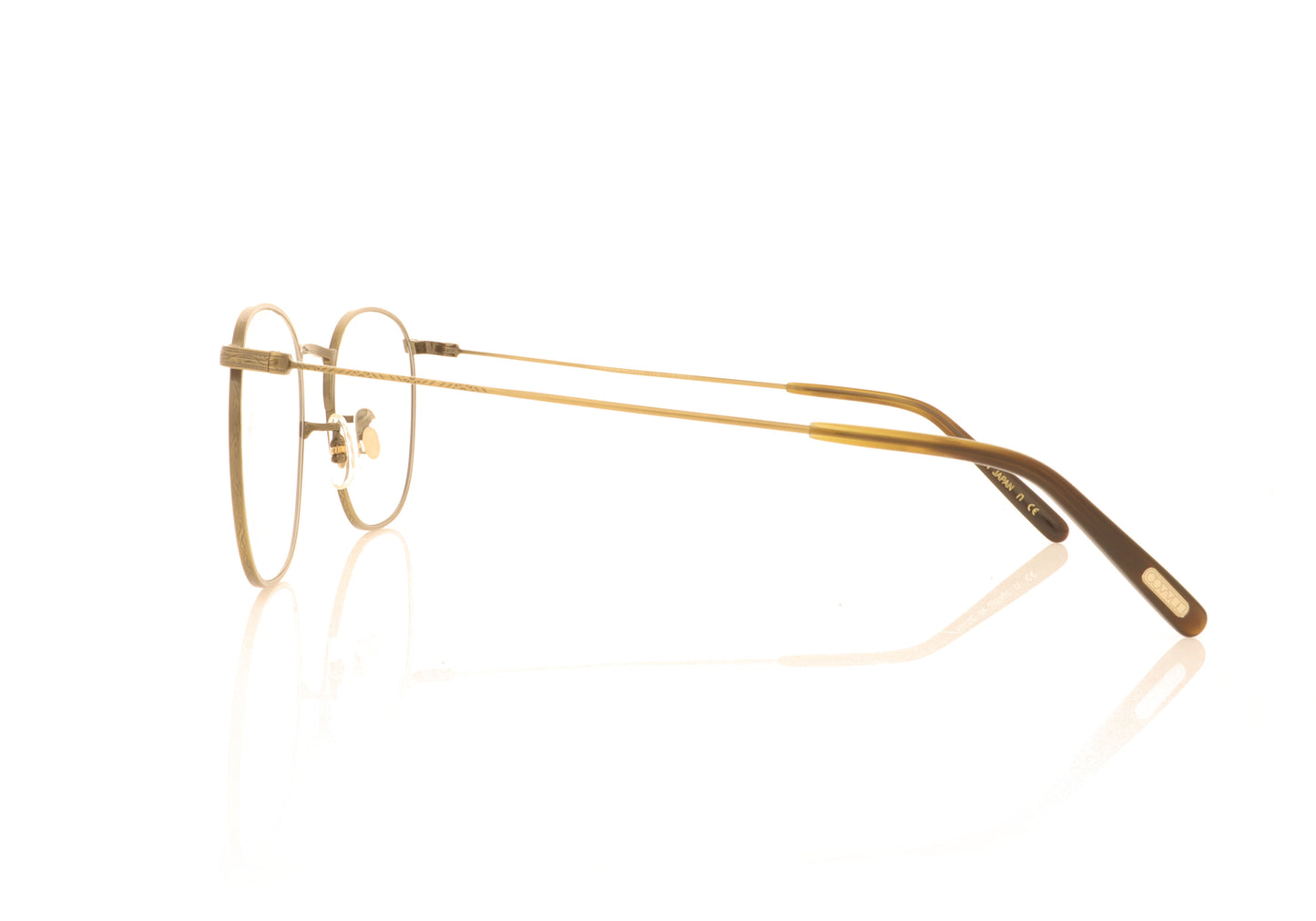 Oliver Peoples OV1285T 5284 Antique Gold Glasses - Side