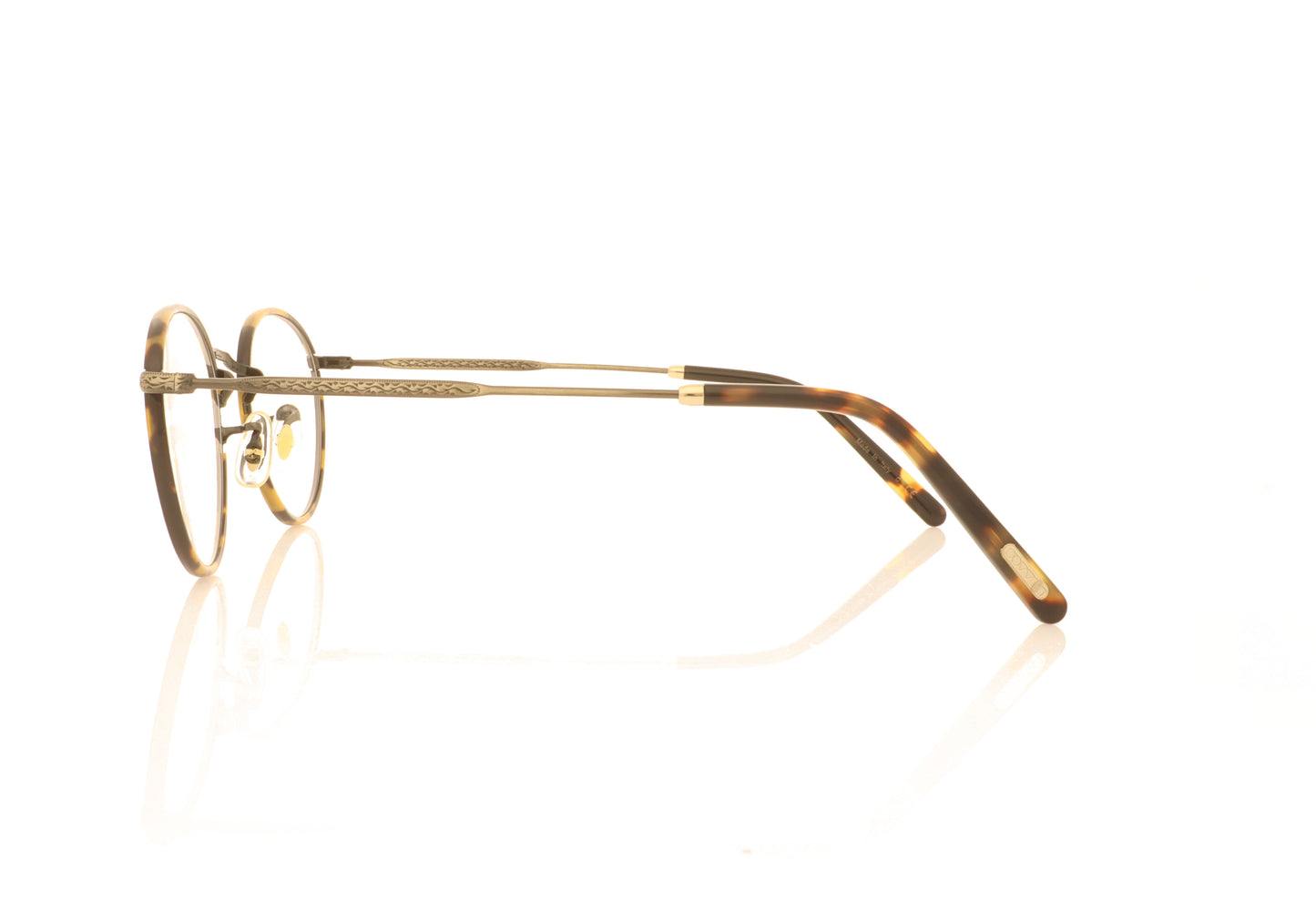 Oliver Peoples Carling 5284 Antique Gold Glasses - Side