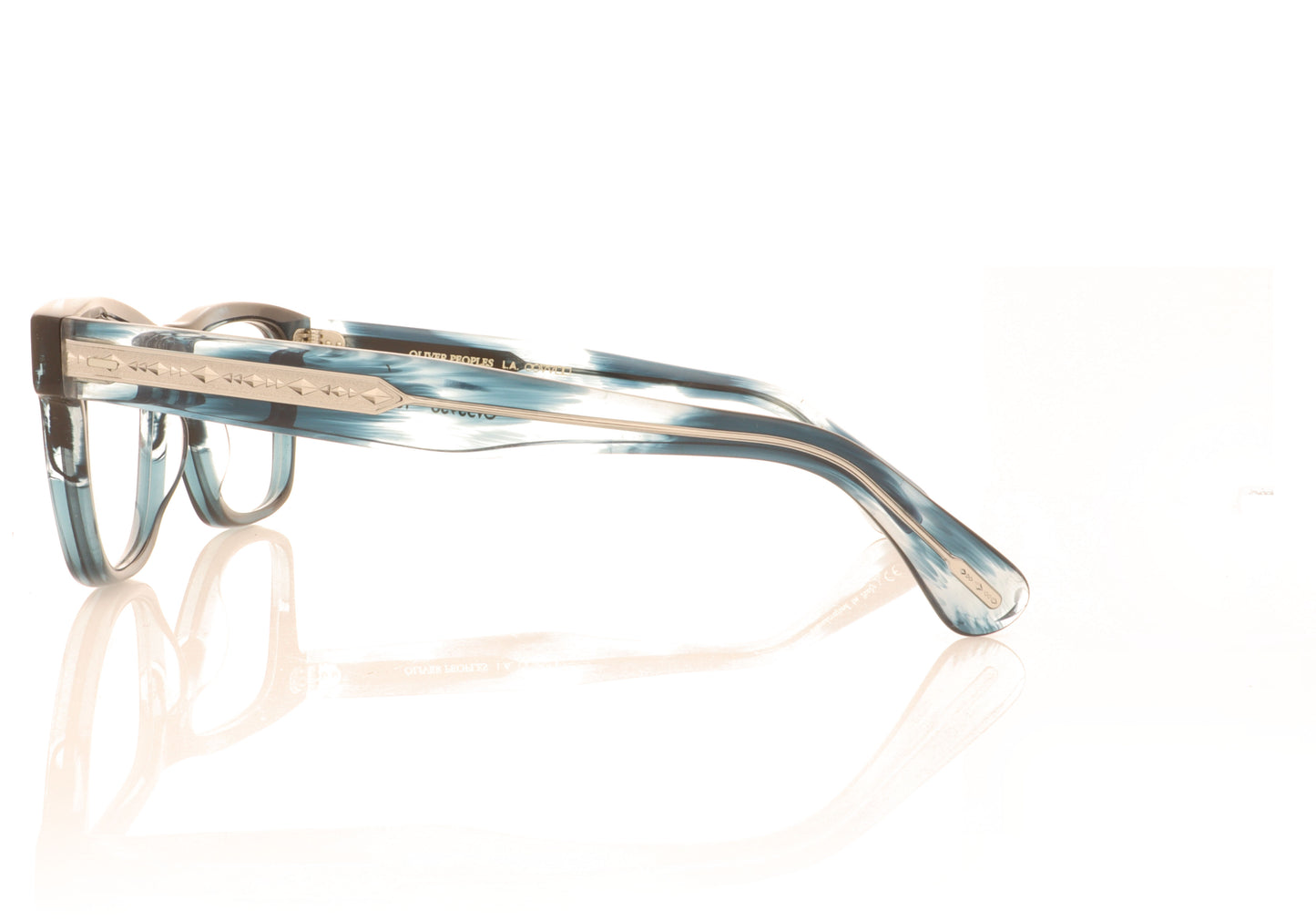 Oliver Peoples Oliver 1672 Teal Vsb Glasses - Side
