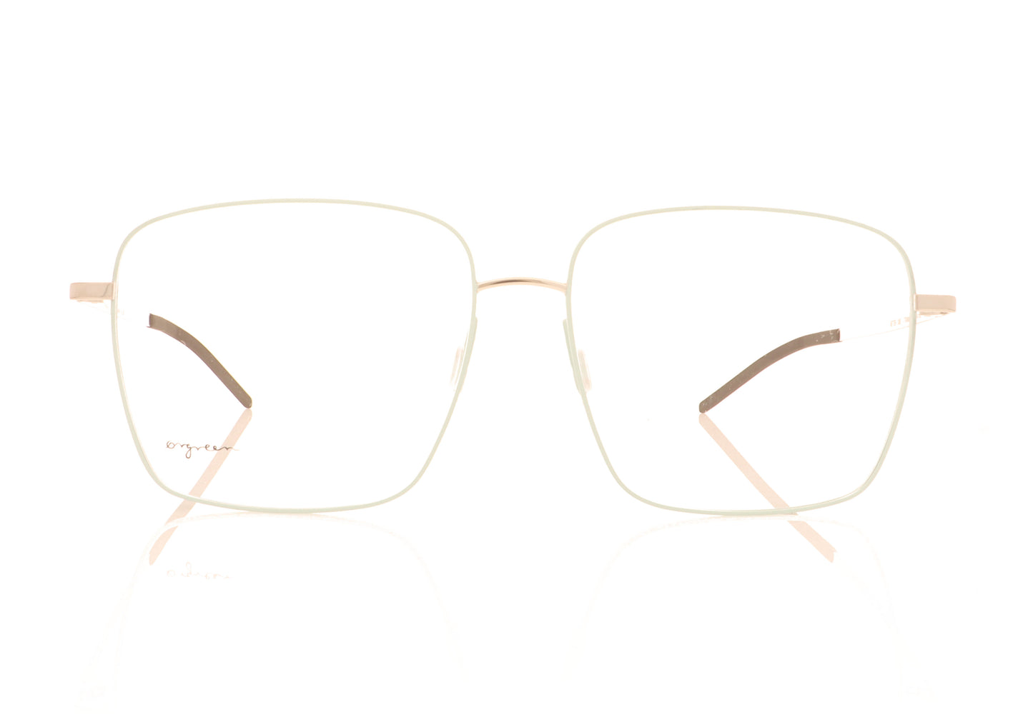 Ørgreen Better 1268 Mat Mint Glasses - Front