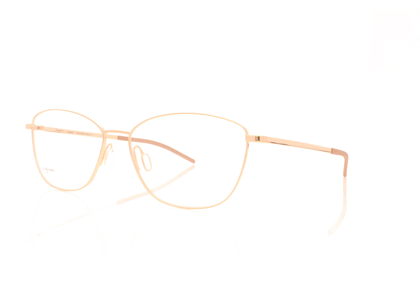 Ørgreen Celestial 1114 Shiny Rose Gold Glasses - Angle