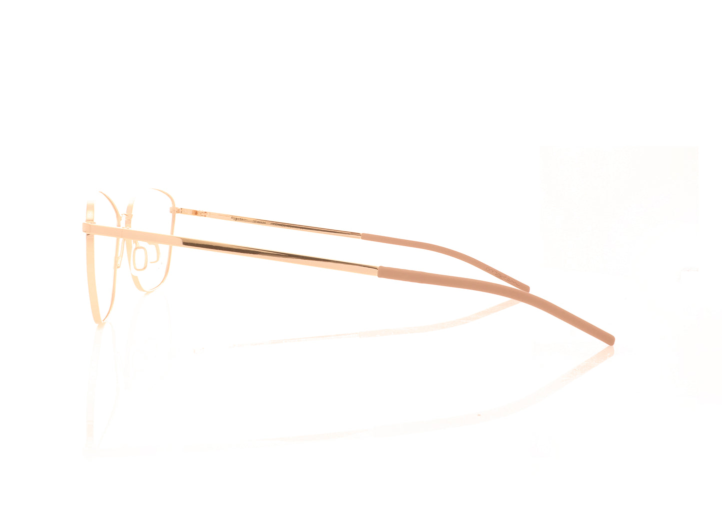 Ørgreen Celestial 1114 Shiny Rose Gold Glasses - Side