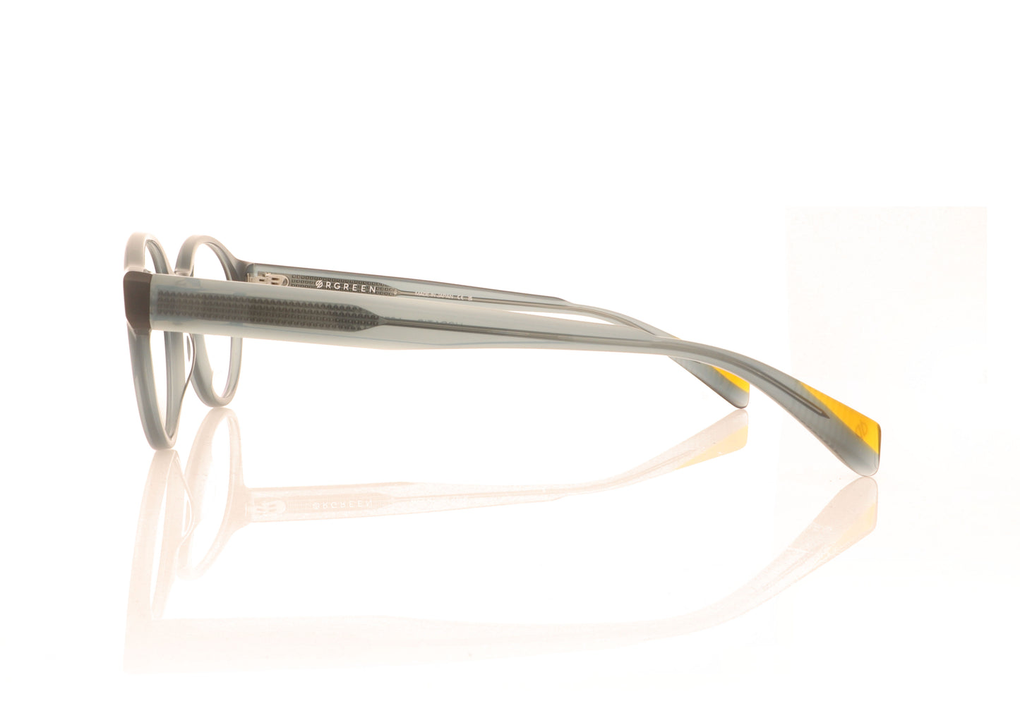 Ørgreen Horatio A275 Milky Teal Glasses - Side
