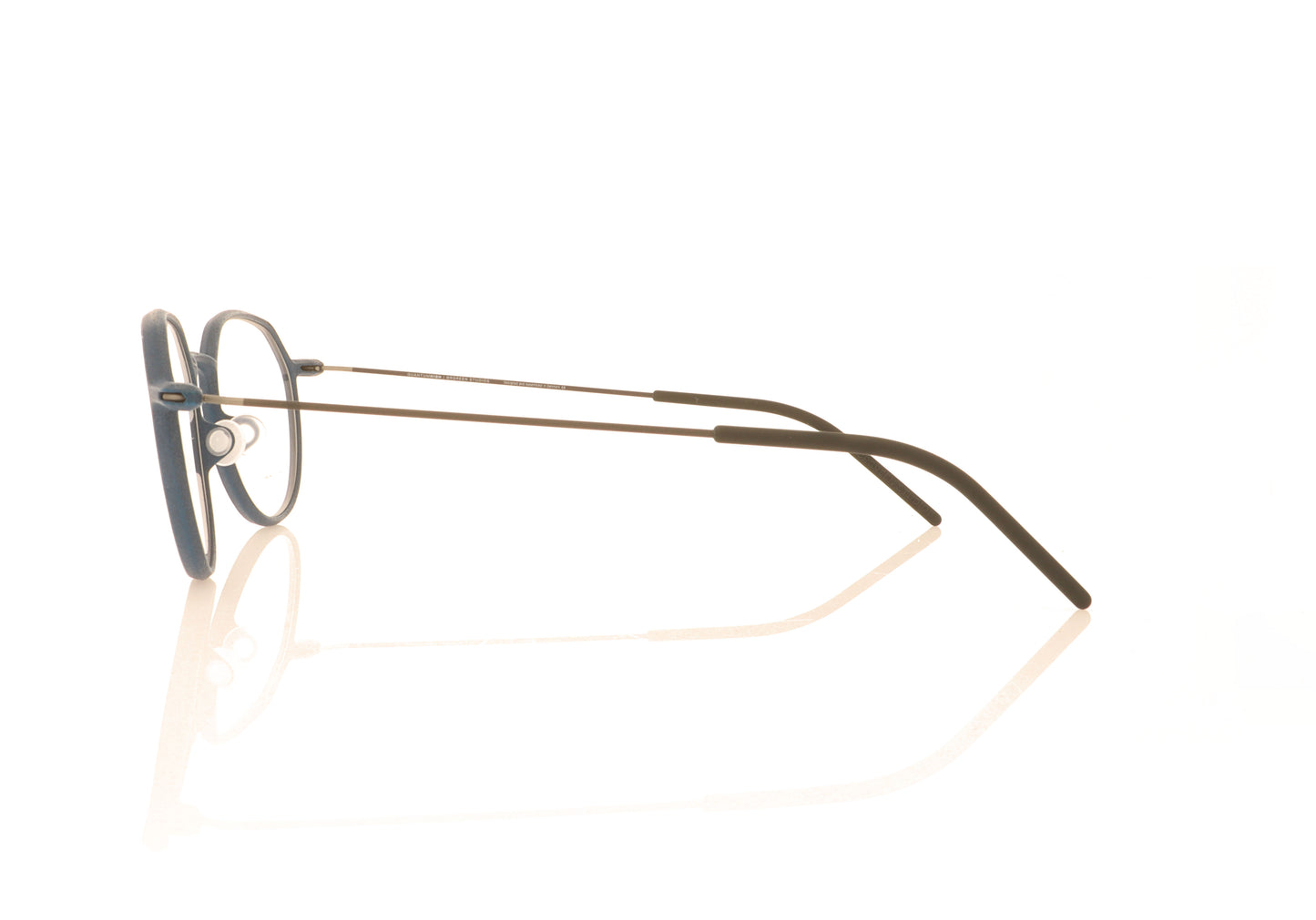 Ørgreen Lava Flava 48-46 Teal Blue Glasses - Side