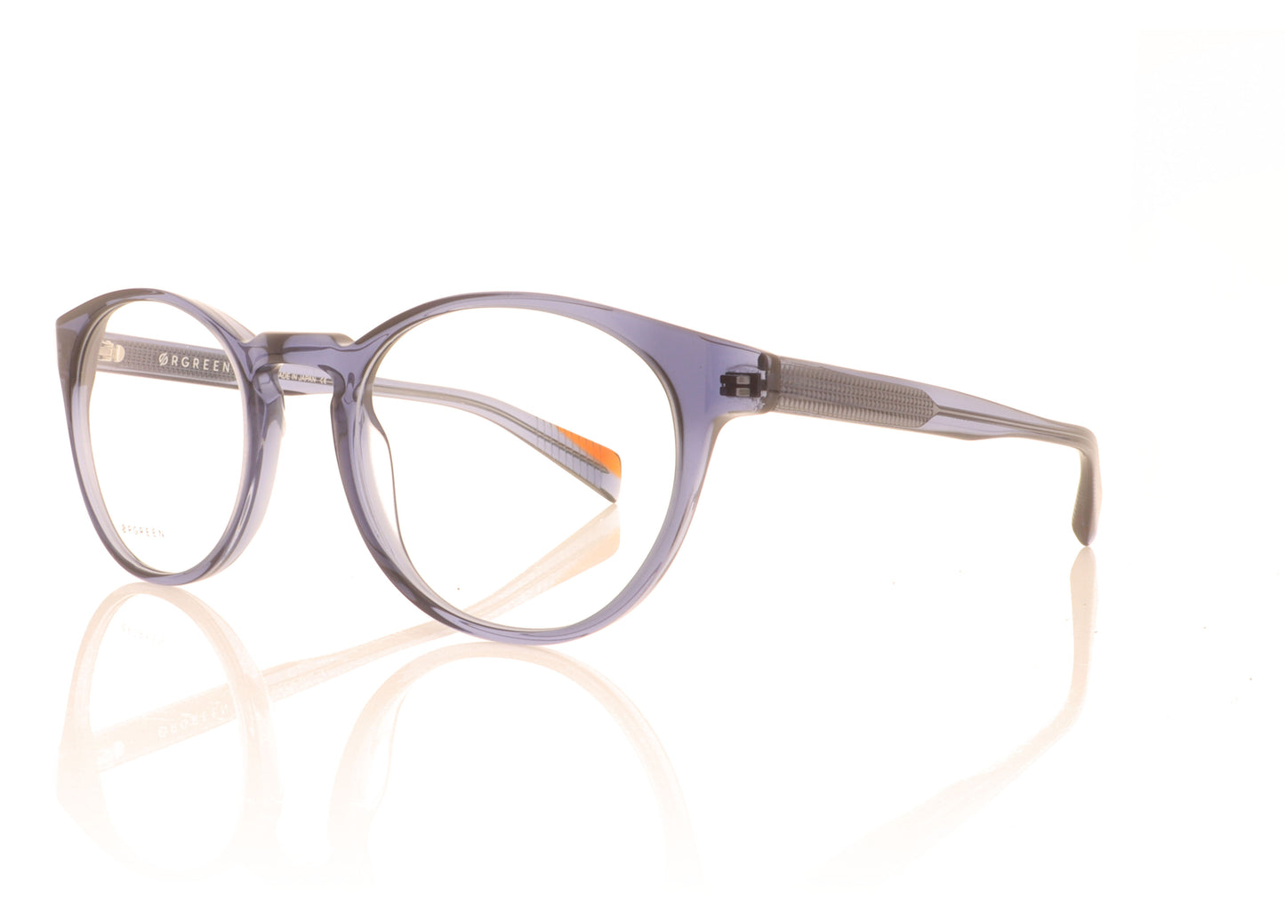 Ørgreen Marcello A267 Blue Glasses - Angle