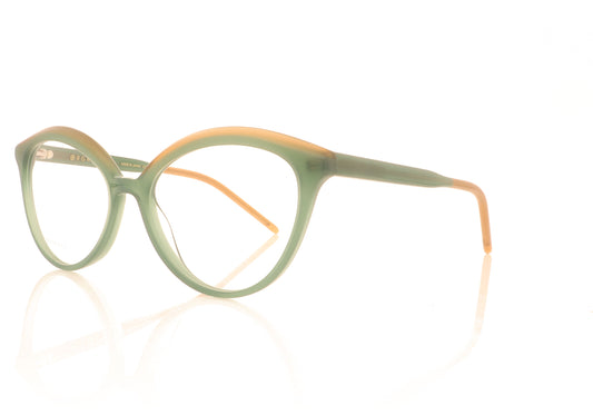 Ørgreen Peaches A233 Jade Green Glasses - Angle