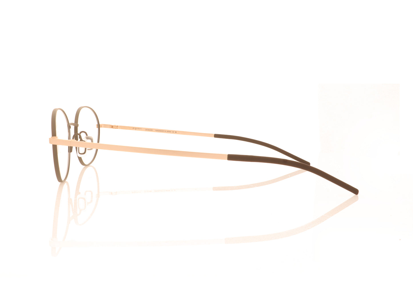 Ørgreen Stronger 1262 Matte Shitake Brown Glasses - Side