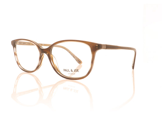 Paul & Joe Queen 12 E448 Crystal Brown Glasses - Angle