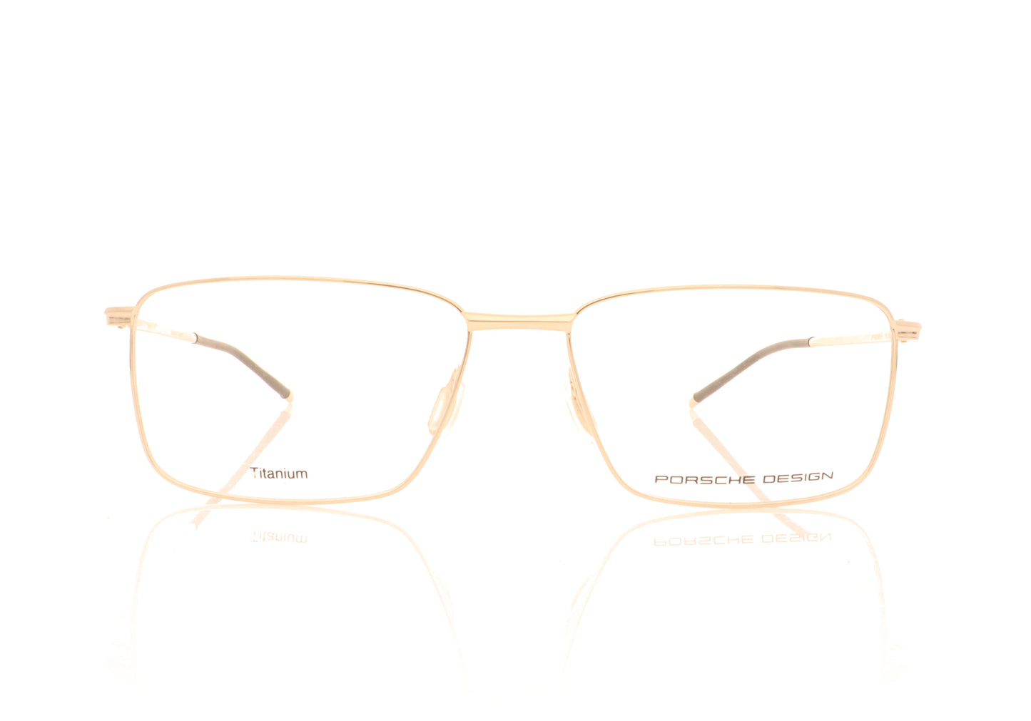 Porsche Design P 8364 B Gold Glasses - Front