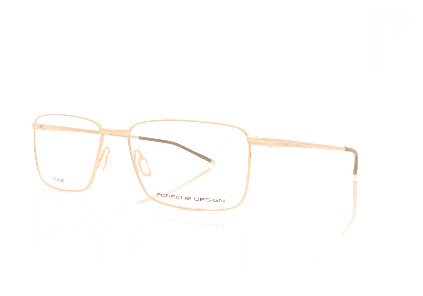 Porsche Design P 8364 B Gold Glasses - Angle