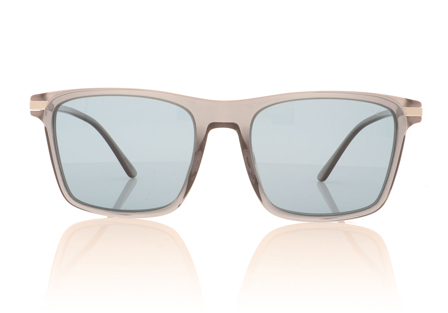 Prada 0PR 19XS 01G04D Grey Sunglasses - Front